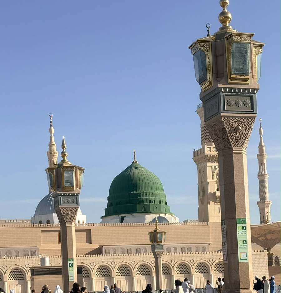kubah masjid nabawi